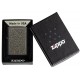 美版 Zippo Lighter Black Matte Laser Engrave 49597